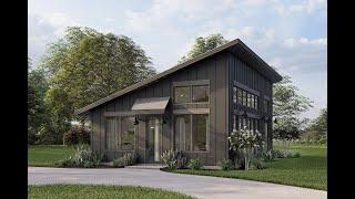 EXCLUSIVE MODERN HOUSE PLAN 1462-00033 WITH INTERIOR