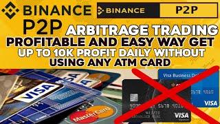 Binance Arbitrage trading profitable and easy way get up to 10k profit daily without using any ATM c