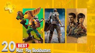 20 must-play blockbusters on PlayStation Plus Game Catalogue