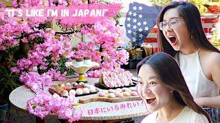 I Surprise My Friends w/ a Cherry Blossom Festival (Hanami) in America ft. @violetsdigest | MATOKA