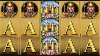 Royal Secrets 2022 - EGT Slot - Fructe Pacanele - Linia de Gladiatori , 4 Regi , Jackpot Cards