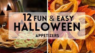 12 Easy Halloween Appetizers That'll Spook Your Guests #halloweentreats #halloween #appetizers