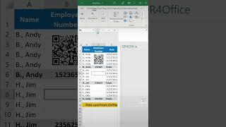 How To Get QR Code In Excel #excel