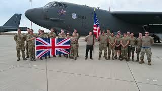 Bomber Task Force Deployment 24-4 Media Event at Mihail Kogalniceanu Air Base