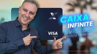 CAIXA VISA INFINITE INVESTIDOR! UM MEGA CARTÃO EM 2025 FEITO DE METAL, ILIMITADO NAS SALAS VIP