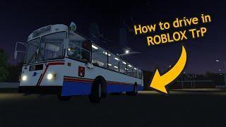 How to start and drive a bus in OneSkyVed's Trolleybuses Place (ROBLOX)