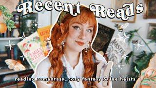 Recent Fave Reads  romantasy, queer forest gods & cozy fantasy and manga