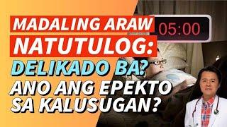 Natutulog ng Madaling Araw: Delikado Ba?