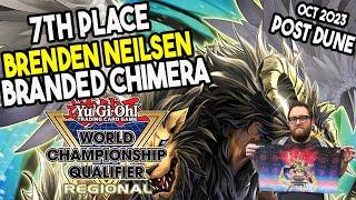 Yu-Gi-Oh! Regional 7th Place : Branded Chimera Deck Profile [ft. Brenden N ] Moncton NB October 2023