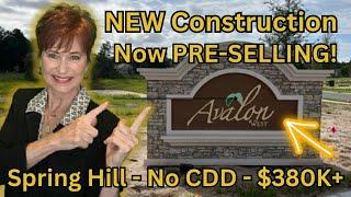 Avalon West by M/I Homes | Spring Hill New Construction | Pre-Selling $380K+ | NO CDD!!