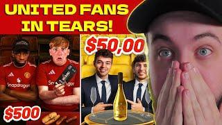 REACTING TO $500 VS $50,000 FOOTBALL FINAL!