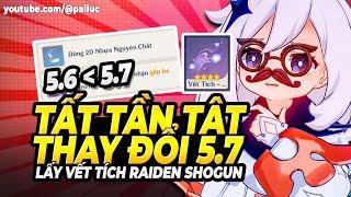 Tất Tần Tật Thay Đổi Quan Trọng 5.7! Bảo Hiểm Bụi Khai Sáng, Vết Tích Raiden, Lừa Lưu TDV & Hơn Thế