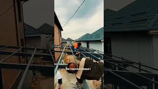Навес премиум класса.Хит навес. #ремонт #поликарбонат #construction