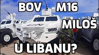 BOV Miloš M16 (ne)ide Vojsci Srbije u Libanu APC Milosh M16 does(not) go to Serbian Army in Lebanon