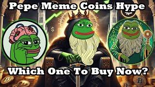 Memecoin Mania - Pepe Meme Coins To Buy For HUGE GAINS POTENTIAL!! Pepeto PEPU 100X