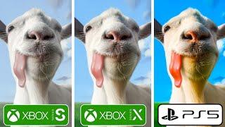 Goat Simulator Remastered PS5 vs Xbox Series X vs Xbox Series S Graphics Comparison