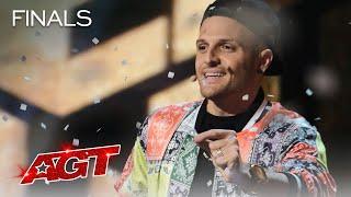 Dustin Tavella INSPIRES The Crowd With Incredible Magic - America's Got Talent 2021