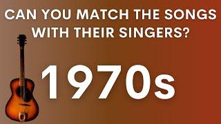 Who Sang These '70s Songs? | 1970s Music Quiz
