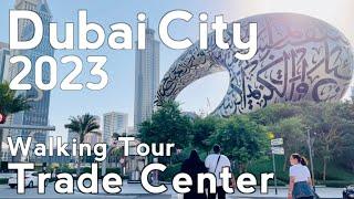 Dubai City Tour 4K | Dubai World Trade Centre |  Sheikh Zayed Road | United Arab Emirates 