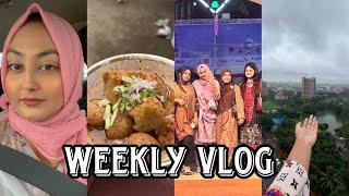 A weekly Vlog  Roaming Around + Hangout + Class + Rainy Day ️️