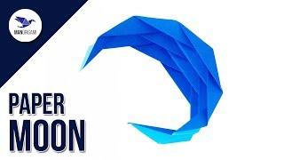 How to make a paper moon  - Origami Tutorial