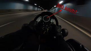 CRAZY KART DRIVE | Crystal Castles - KEROSENE (GHOST RIDER)