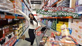 COSTCO CHRISTMAS SHOPPING!! Target & Korean Shopping! Vlogmas Day 20