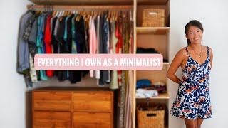 Everything I own as a Minimalist