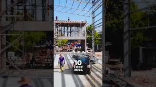 The Construction of ATKC Warehouse 2024 - Time-lapse & Drone Video - 10th June 2024.