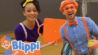 Learn new sports with Blippi and Meekah| |  Bedtime, Wind Down, and Sleep with Moonbug Kids