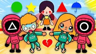Meine FREUNDIN & ICH werden GETRENNT DURCH SQUID GAME in Toca Boca 