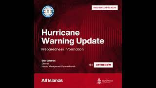 4 November - Hurricane Warning Update from HMCI