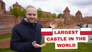 We went to the LARGEST Castle in the World! Malbork Castle, Poland | Vlog |