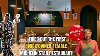 I Tried the First Black-Owned Female Michelin Star Restaurant | Chishuru London Review