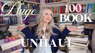 HUGE 100+ Book Unhaul  unhauling books before the new year  [bookmas]