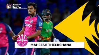 Maheesh Theekshana's GREATEST Moments! | CPL 2024