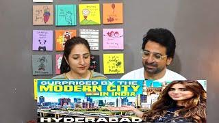 Pak Reacts to SURPRISED by the Modern City in Hyderabad India  ~ Exploring Hitech city