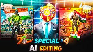 26 january Special Free Fire Shorts Video Editing Tutorial In Capcut // ff AI EDITING TUTORIAL