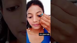 Reverse Cat Eye makeup look tutorial #youtube#shorts#tutorial#cat eye#makeup