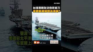 台海風險取決自衛能力美戰略模糊轉為清晰?
