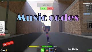 Roblox music codes // for da hood and other games