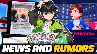 POKEMON NEWS & LEAKS! LEGENDS ZA RELEASE DATE RUMORS & 26 MEGA ALPHA BOSSES & Switch 2 LEAKS!?