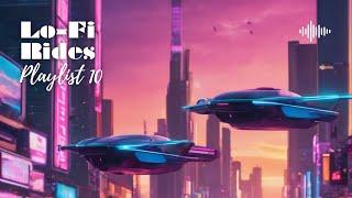 LoFi Rides  I'ts 2050 and You're in a Flying Car on Your Way from Work during Sunset  30 Minute