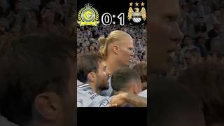 Al Nassr vs Manchester city | Ronaldo vs Haaland • Imajinary Match 2024 #shorts #football #cr7