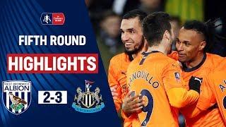 Almirón Double Downs Baggies | West Brom 2-3 Newcastle | Emirates FA Cup 19/20