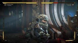 Mortal Kombat 11: 50% Searing Rage Scorpion combo no KB or FB