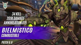 34 KILL 201K DAMAGE ANNIHILATION X15 BIELMISTICO DROGOZ PALADINS COMPETITIVE (MASTER) COMBUSTIBLE