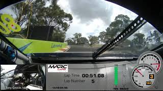 On board MARC Car Bathurst Tony Groves