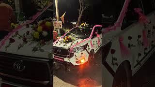 Wedding Car decor ideas #floristSujeet #weddingdecorations #florist #flowerarrangement #flowers