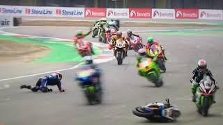 Cold tyre highside crash straight after safely car period